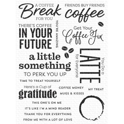 My Favorite Things Clear Stamps - Coffee Break